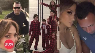 How Alex Rodriguez and Jennifer Lopez Celebrated Thanksgiving | Daily Celebrity News | Splash TV