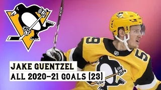 Jake Guentzel (#59) All 23 Goals of the 2020-21 NHL Season