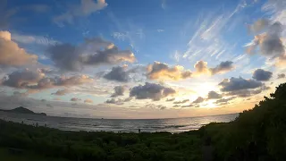 LIVE Ocean Sunrise + Waves for Relaxation + Meditation