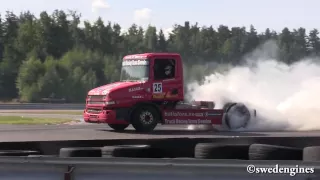 Scania Truck Burnout