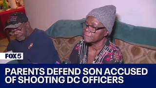 'Voices in his head': Parents defend son accused of shooting DC police officers