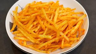 Perfect Crispy French fries at Home ! Potato snacks