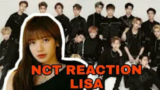 NCT X LISA BLACKPINK|NCT REACTION LISA BLACKPINK