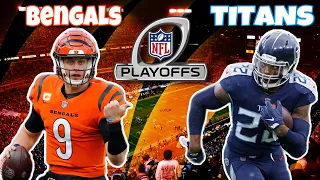 Cincinnati Bengals vs Tennessee Titans LIVE Stream & Play by Play l NFL Playoffs & Watch Party