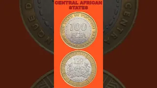 CENTRAL AFRICAN STATES 100 FRANCS 2006.#shorts @COINNOTESZ