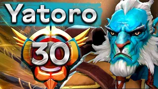 Яторо на 30 LVL Фантом Лансере, как же он фармит! - Yatoro Phantom Lancer 7.34 DOTA 2