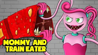 TRAIN EATER hits on MOMMY LONG LEGS! (Cartoon Animation)