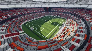 Minecraft BC Place (Vancouver Whitecaps FC x BC Lions) Timelapse +DOWNLOAD | TheCraftCrusader