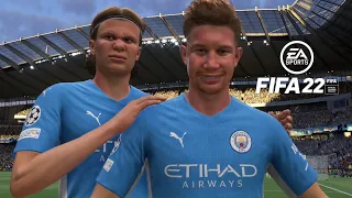 FIFA 22 - Man City vs PSG | Haaland | PS4™ Gameplay