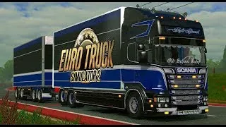 🔴[LIVE] HD 1080p 60FPS 🚍 NOUL SCANIA TANDEM (REMORCI DUBLE) 🚍  | ETS2 ROMANIA