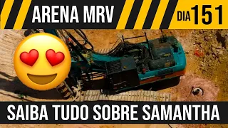 ARENA MRV CONHEÇA A SAMANTHA A NOVA MUSA DA OBRA  - 17/09/2020