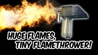 Awesome DIY Mini Flamethrower. Complete Tutorial (every step).