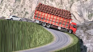 Extreme and dangerous cargo truck driving | Euro Truck Simulator 2