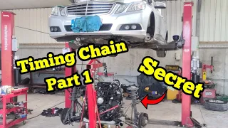 W212 Mercedes Timing Chain Part 1