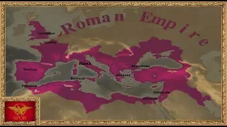 EU4 - Mare Nostrum Timelapse - Restoration of the Roman Empire!