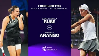 Elena-Gabriela Ruse vs. Emiliana Arango | 2023 Cluj-Napoca Quarterfinal | WTA Match Highlights