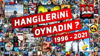 1996-2021 EN İYİ 100 OYUN ► 25 Yıllık Sıralama ► Hangilerini Oynadın Hadi Yoruma ► Hızlı Geçiş ▼