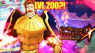 THE MOST DIFFICULT FIGHT IN GRAND CROSS! NEW LVL 200 HELL STAGES! | Seven Deadly Sins: Grand Cross