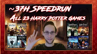 Harry Potter Full Series Any% Speedrun (~37h)! - All 23 HP games in a row! (Part 3/5)