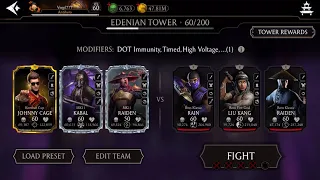 MK Mobile Edenian Tower Fatal Stage 60, 80 & 100.