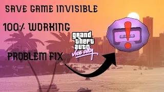 HOW TO RESTORE YOUR LOST PROGRESS  BACK !! IN GTA VICE CITY | MUST WATCH