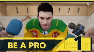 NHL 21 | BE A PRO | Začínáme v Evropě! | PS4