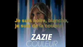 Zazie - Couleur [Paroles Audio HQ]