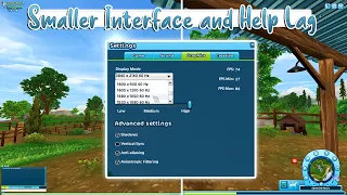 Star Stable How To: Smaller Interface and Help Lag!! 🤩 Graphics EXPLAINED