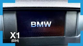 iDrive CIC MID reboot restart in BMW X1 (E84)
