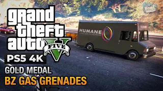 GTA 5 PS5 - Mission #16 - BZ Gas Grenades [Gold Medal Guide - 4K 60fps]