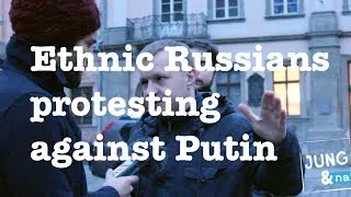 Ethnic Russians protesting against Putin - Jung & Naiv in Ukraine