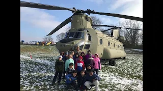 CH-47 Chinook Landing at SCS