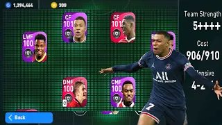 NEW THE GOD SQUAD!! 😱😱 TEAM STRENGHT 5,++++!! PES2021 MOBILE