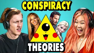 Craziest Pop Culture Conspiracy Theories  | The 10s (React)