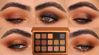 5 EYE LOOKS 1 PALETTE WITH THE NATASHA DENONA BRONZE EYESHADOW PALETTE! | PATTY