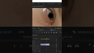 Eyes zoom effect in premiere pro |eyes motions effect #premierepro #transition #videoediting