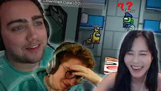 the funniest game to come to twitch (Among Us w/ Mizkif, 39daph, Clint Stevens, Lacari & more)