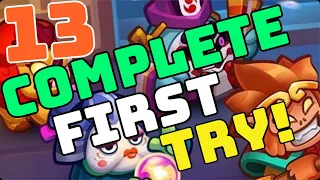 WE BEAT FLOOR 13 ON OUR FIRST TRY!! THIS IS HOW! | IN RUSH ROYALE!