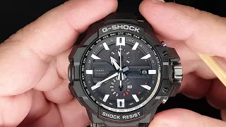 CASIO G-SHOCK GRAVITY GW-A1000D (H.SET) AUTO AJUSTE DOS PONTEIROS