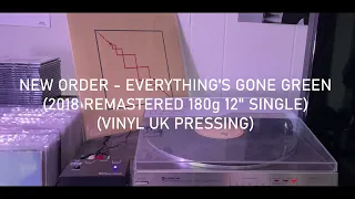 NEW ORDER - Everything's Gone Green (2018 Remastered 180g 12" Single)