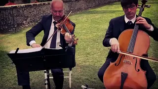 Wedding Ceremony and Reception in Villa Cetinale - Trio strings and Harp PB Wedding Music in Tuscany