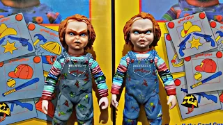 NECA Ultimate Chucky ( Fake vs Orig Comparison)