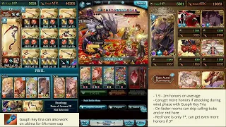 「グラブル」つよバハ 火 2T / GBF PBHL Fire 2 Turn Burst 1.9m Honors With Yatima Sub