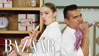 Gigi Hadid Shows Off Her Cake Decorating Skills With Cake Boss | Harper’s BAZAAR