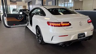 2023 AMG E 53 Coupe (429) hp Exterior Interior Sound 4K