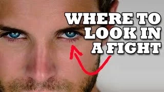 Where To Keep Eye Contact In a Fight