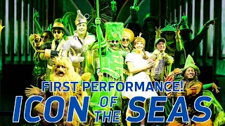 "The Merry Old Land of Oz" number Wizard of Oz the Musical on Icon of the Seas!  #iconoftheseas