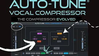 Auto-Tune Vocal Compressor by Antares - What is Machine Learning Compression??!? (New Plug-In 2023)