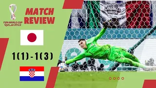 Croatia beats Japan (3-1) on Penalties | Japan 1-1 Croatia | FIFA World cup 2022 Review Highlights |