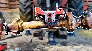 Massey Ferguson 165 4wd - Front axle repair